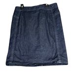 Converse One Star Denim Skirt Womens 8 Blue Jean Dark Wash A Line Mini Boho Size 28 Photo 1