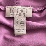 LOGO By Lori Goldstein  Duster Chiffon Hem Women’s Size S Purple Cardigan Photo 7
