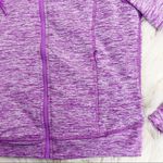 Champion Heathered Purple Full Zip Hooded Jacket Photo 2