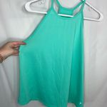 Old Navy EUC  active women’s turquoise high neck ribbed loose relaxed top‎ medium Photo 1