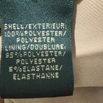 Ralph Lauren Lauren  Gold Shimmer Lined Ruched Cocktail Dress 8 Textured Holiday Photo 6