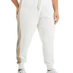 Calvin Klein NWT Joggers Plus Size Knit Pants Cream/Gray/Tan Women’s Size 3X $99 Photo 0