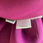 Ann Taylor  Women Skirt  8P Purple Fit And Flare Hem Side Zip Dressy Satiny Fairy Photo 9