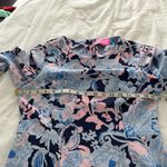 Lilly Pulitzer  Women’s 6 Kayla Stretch Dress Bright Navy Amore Please Photo 3