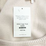 Bohme NWT Saya Midi Sweater Knit Scoop Neck Dress in Nude Cream Size Large NEW Photo 10