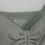 Athleta Cinch Longline Bra in Light Green - Size M Photo 3