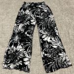 Jams World  Pants Womens XS Hawaiian Floral Crinkle Stretch Relaxed Wide Leg Photo 0