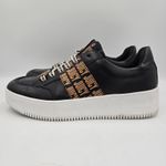 Juicy Couture  Shoes Women Size 9 Danika Platform Athletic Sneakers Black Gold Photo 1