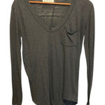 We The Free Betty Women Top XS Raw Edge Tee Lounge Y2K Streetwear Casual Grunge Photo 0