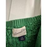 Universal Threads Universal Thread Green Sleeveless Tank Top Knot Front Smocked Blouse XL Photo 5