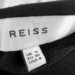 Reiss Black Giselle Peplum Hem Ruffle Pencil Skirt Womens Size 6 Photo 4