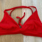 Xhilaration  Ribbed Triangle Bikini‎ Top Size Medium Photo 0
