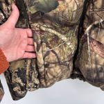 Mossy Oak Coat Womens XL Brown Pink Camo Print Polyester Zip Pockets Hood Photo 4