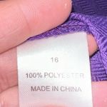 kim rogers Kim  Purple Button Front Blazer Photo 3