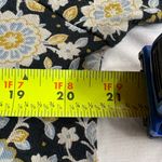 J.Jill  floral V-neck Pima cotton long sleeve top women’s M Photo 7