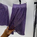 Vintage Liz Robert’s purple sheer top an skirt bohemian size M cottagecore Size M Photo 11