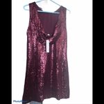 Alice + Olivia Kamryn Sequin Cowl Back Mini Dress Photo 7