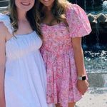 Showpo Floral Print Puff Sleeve Corset Dress, Size 6 Photo 1