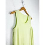 Lululemon All Yours Tank Maxi Dress Size Large Lime Green Workout Lightweight Photo 4