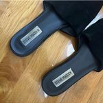 Steve Madden Black Suede Mules Photo 1