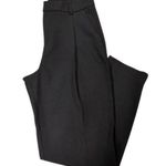 ANINE BING Pants High-Waisted Pleated Trousers Black Womens XS Photo 0