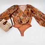 Flying Tomato  Floral Boho Bodysuit Medium Photo 1