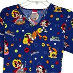 Disney  Mickey Mouse Halloween Scrub Shirt Photo 1