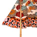 American Rag 100% Cotton Retro Floral Midi Dress S Mod Print Boho Summer in EUC Photo 10