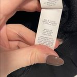 Aerie  THE CHILL CREWNECK SWEATSHIRT BLACK OVERSIZED GHOST HALLOWEEN MEDIUM Photo 4