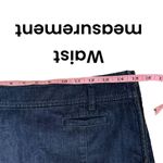 Ann Taylor Jean Skirt Womens Sz 4 Straight Pencil Dark Denim Knee Hem City Chic Photo 10