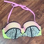 Shade & Shore Vacay Bandeau Bikini Top in Animal Print size 34D‎ Photo 2