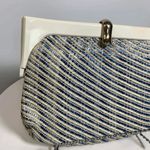 SMco Womens Clutch Purse Evening Bags Classic Blue Size M Photo 3