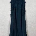 Anthropologie Daily Practice Keeseville Sleeveless Smocked Dress Size Medium Photo 2