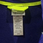 C9 Champion Jacket Coat Athletic WOM SZ: M Blue Nylon Lined Accent Green Size M Photo 2