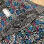 NWT Amadi Silk Cold Shoulder Dress M Black Size M Photo 2