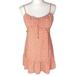 Trixxi  Juniors Emma Ditsy Floral Ruffled Mini Dress Photo 2