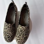 Clarks Cloud Steppers Loafer Shoes Womens Black/Tan Leopard Print Slip On S Photo 9