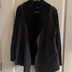 Splendid  Mixed Media Teddy Wool Leather Wrap Jacket Size Medium Photo 1
