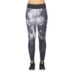 Adidas  black and white leggings sz medium Photo 2