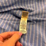 LL Bean Shirt Womens L Blue Roll Tab Long Sleeve Vented Fishing Hiking Outdoors Size L Photo 5