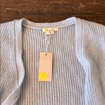Boden Soft Blue Oversized Cardigan Sweater Open Front Size Large NWT Photo 2