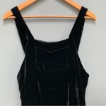 Reformation  Velvet Romper in Black M Photo 1