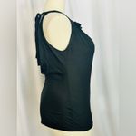 Robert Rodriguez Black Jeweled Halter Tank Top with Open Back (1047) Photo 4