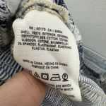 Pilcro and the Letterpress  Women’s Blue & White Striped‎ Hyphen Shorts Size 28 Photo 6