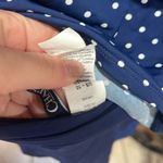 CHAPS  navy blue polka dot two piece swimsuit Photo 5