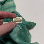 Free People green tie dye criss cross tank top women’s size medium Photo 6