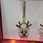Betsey Johnson | Festive Christmas Reindeer Earrings π Photo 3