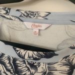 Candie's Juniors Blue Floral Long Sleeve Photo 2