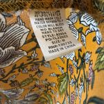 Les Soeurs  Mustard Yellow Floral Blouse dress Med Boho Cottagecore Bridgerton Photo 4