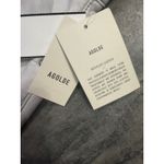 AGOLDE NWT  Luna High Waist Barrel Leg Leather Blend Pants in Wisp Sz 25 $348 Photo 6